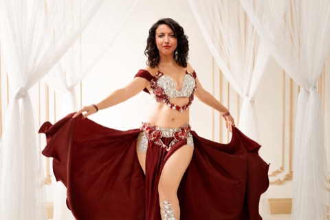 Victoria Bulla, belly dancer in Preston